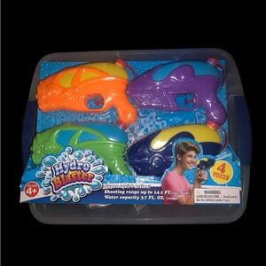 Hydro blaster set of 4 Water Gun Set - Multicolor